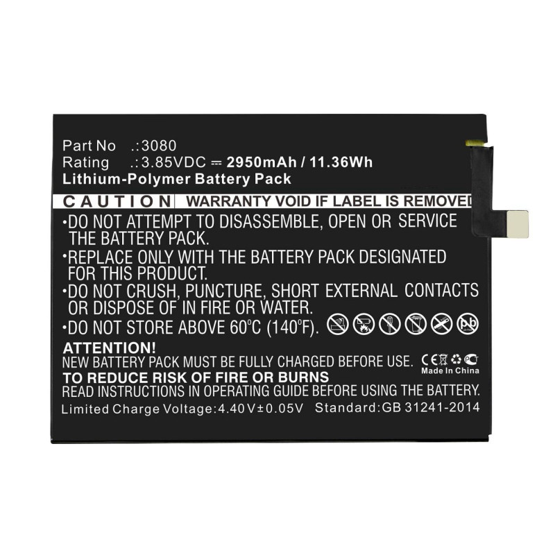 Battery for BQ Aquaris