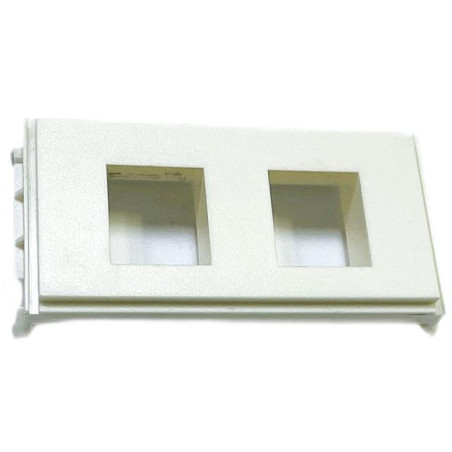 Outlet Panel for 2 x Keystone
