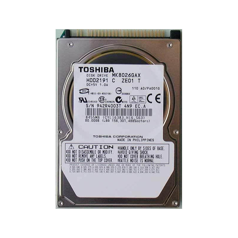 80GB IDE HDD 2.5"