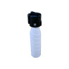 Empty toner bottle