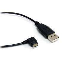 6ft Micro USB Cable - Right Angle MicroB