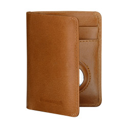 Billund Airtag Slim wallet Tan