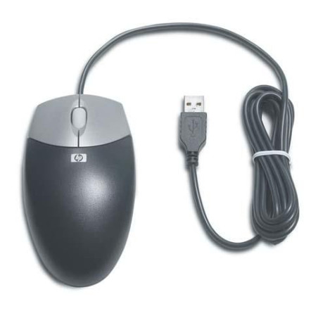 USB optical mouse black