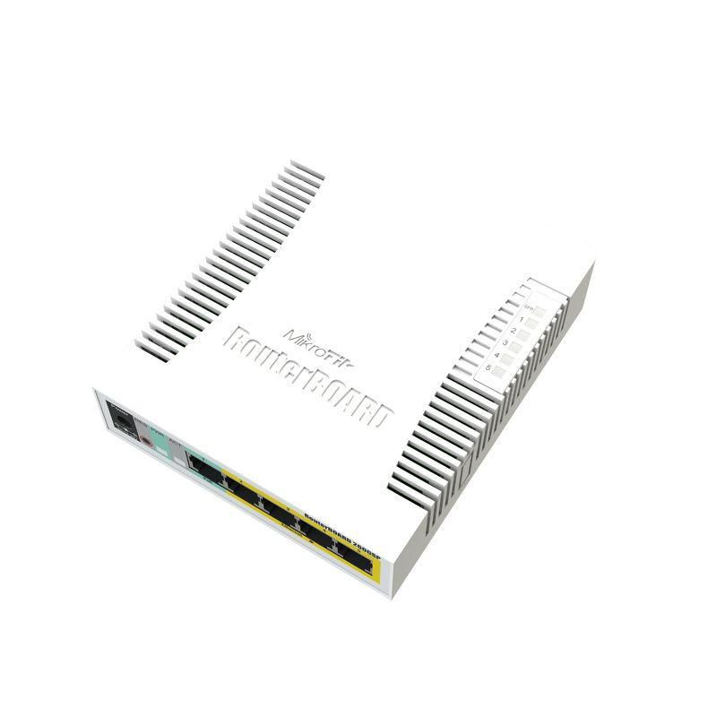 RB260GSP - Mikrotik CSS106-1G-4P-1S switch Gigabit Ethernet | APLIUM