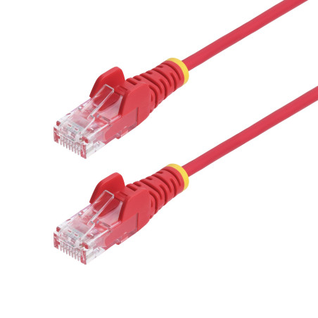 2m Red Slim CAT6 Ethernet Cable
