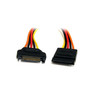 12in 15 pin SATA Power Extension Cable
