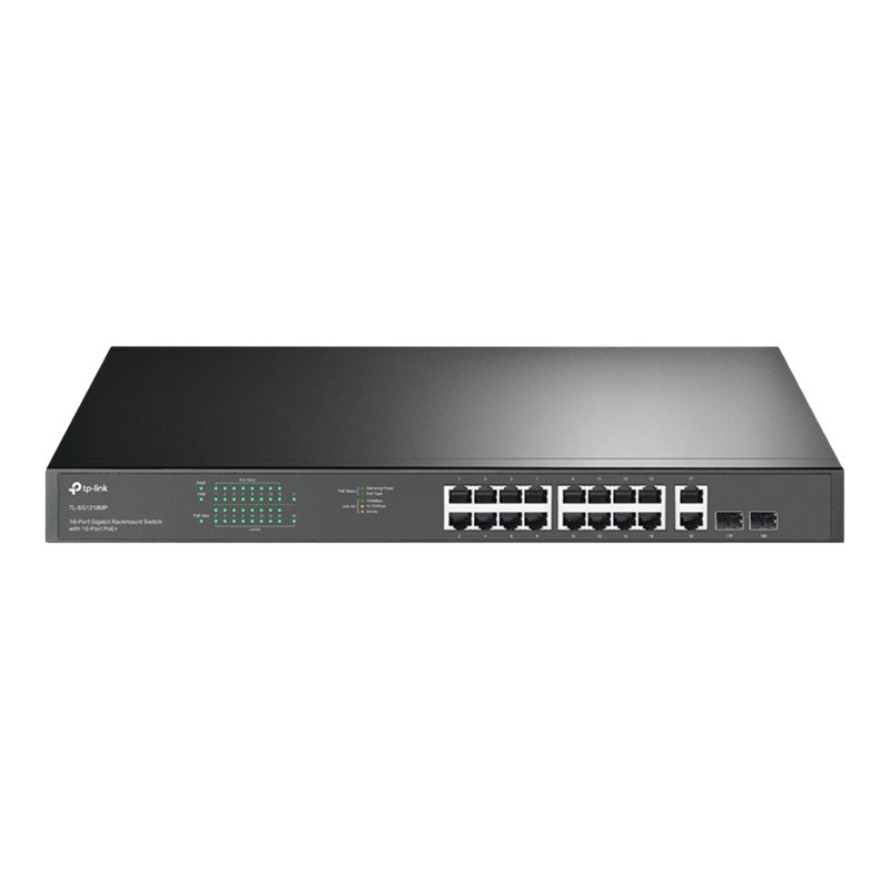 TP-Link - 16-PORT Gigabit PoE Easy Smart Switch - Ref. | APLIUM