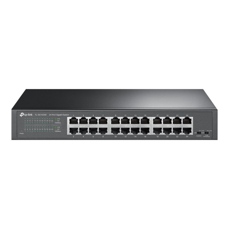 Switch TP-Link TL-SG1024D 24 Puertos/ RJ-45 10/100/1000 | APLIUM
