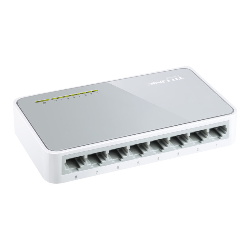 Switch TP-Link TL-SF1008D 8 Puertos/ RJ-45 10/100 | APLIUM