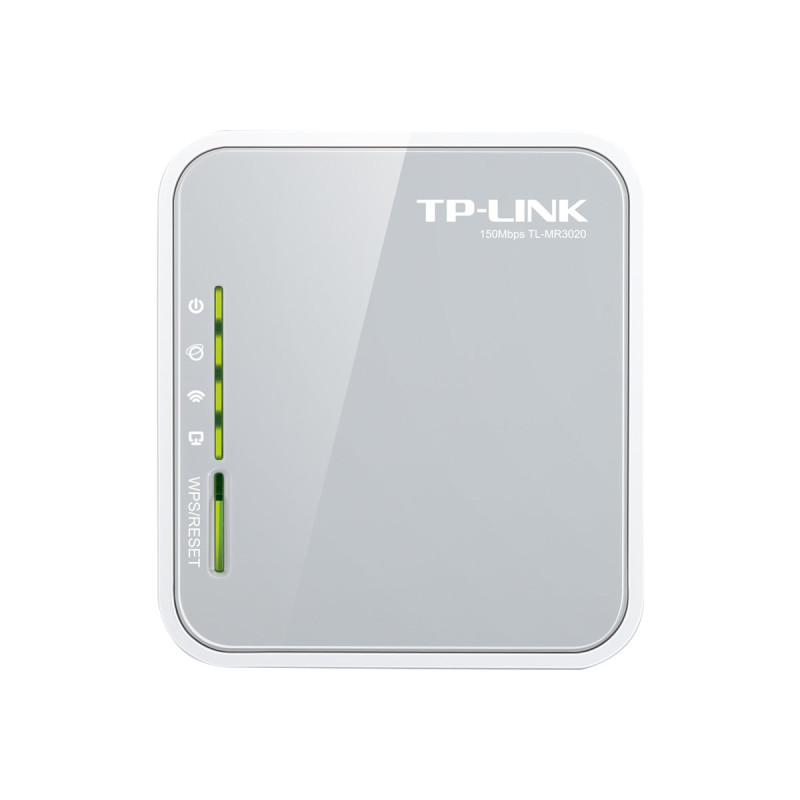 Router Inalámbrico 3G TP-Link TL-MR3020 150Mbps/ 2.4GHz/ 1 A | APLIUM