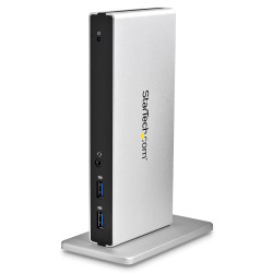 DVI Dual-Monitor Laptop Docking Station