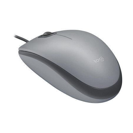 Logitech M110 Silent - Mid Gray - Emea | APLIUM