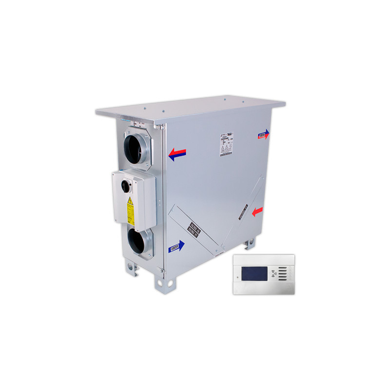 Recuperador calor ASPIRNOVA RCE6500 EC/V | APLIUM