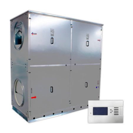Recuperador calor ASPIRNOVA RCE10500EC/V | APLIUM
