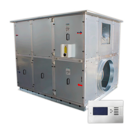 Recuperador calor ASPIRNOVA RCE12000EC/V | APLIUM