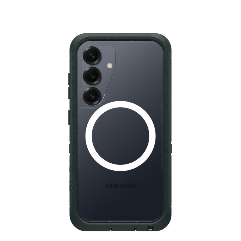 Defender XT Clear Magnets Galaxy S25 GRN