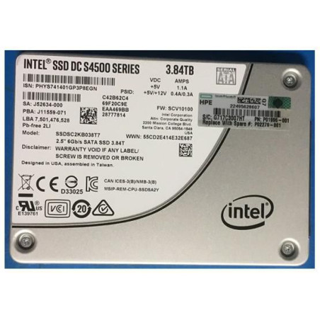 DRV SSD 3.84TB SFF SATA RI