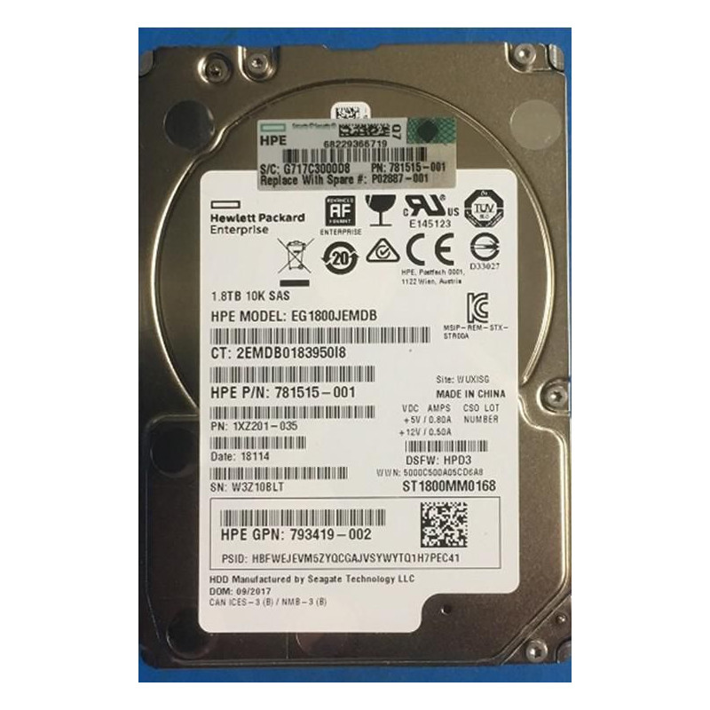 DRV HDD 1.8TB 10K SFF