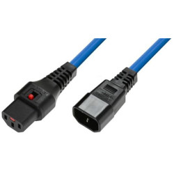Powercord C13 IEC Lock - C14