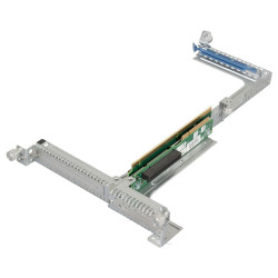 PCIe riser board cage