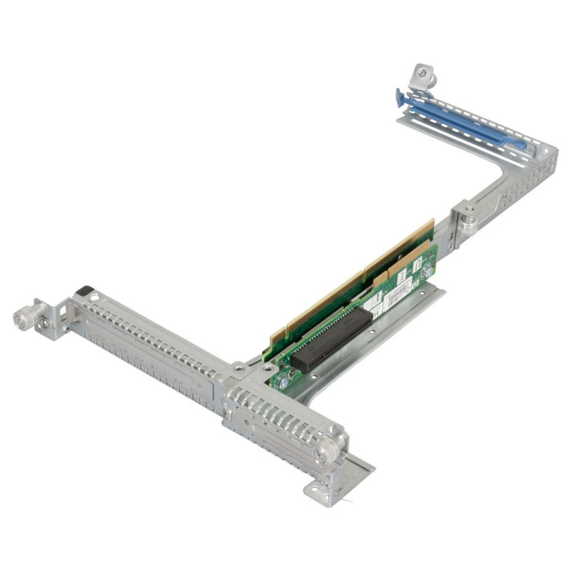PCIe riser board cage