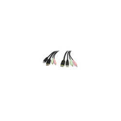 4-in-1 USB DisplayPort KVM Switch Cable