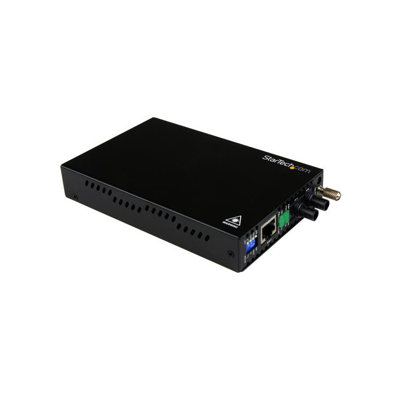Ethernet to ST MM Fiber Media Converter
