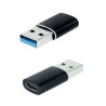 Adaptador USB 3.1 Nanocable 10.02.0012/ USB Macho - USB Tipo | APLIUM