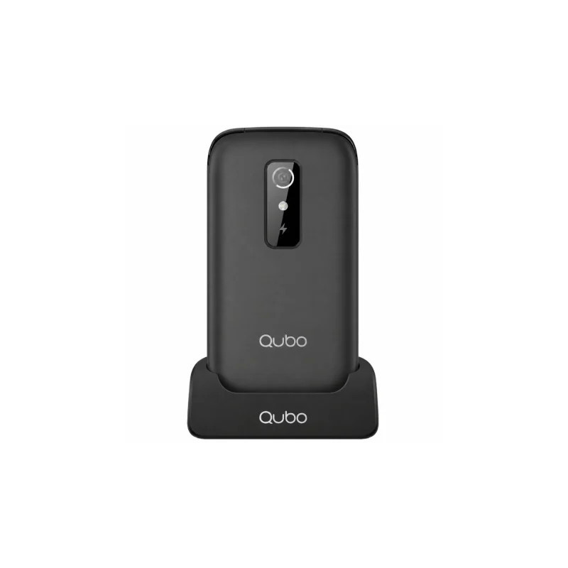 Teléfono Móvil Qubo P-220BKC 4G para Personas Mayores/ Negro | APLIUM