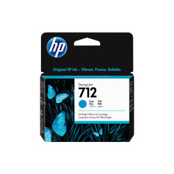 HP712 Cartucho Gran Formato HP 712 Cian (3ED67A) | APLIUM