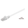 U/UTP CAT5e 1m White 10 Pack