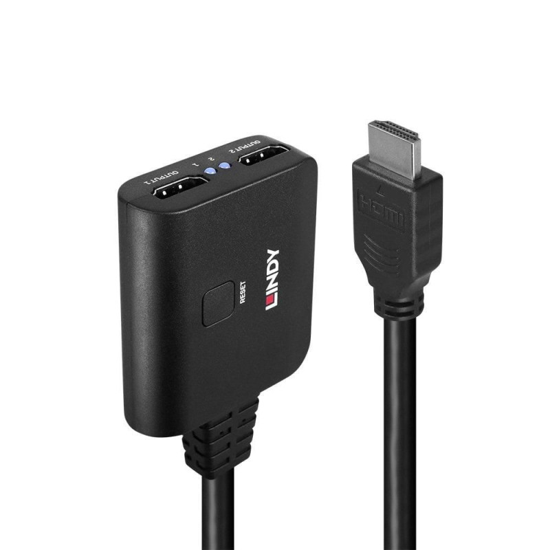 2 Port HDMI 4K60 Splitter