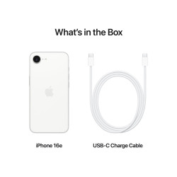 Smartphone Apple iPhone 16e 128GB/ 6.1"/ 5G/ Blanco | APLIUM