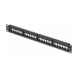 Panel De Parcheo 1U 24 Puertos Keystone En Blanco - Rack | APLIUM