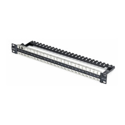 Panel De Parcheo 1U 48 Puertos Keystone En Blanco - Rack | APLIUM