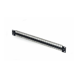 Panel De Parcheo 1U 48 Puertos Keystone En Blanco - Rack | APLIUM