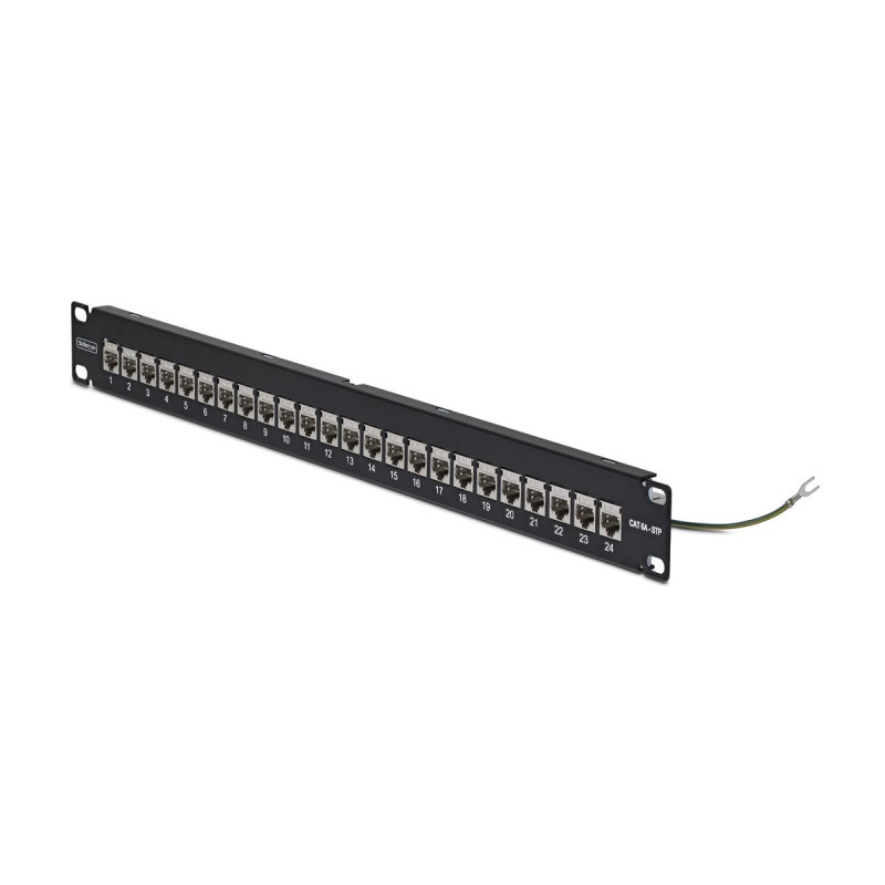Panel De Parcheo Feed Through 1U 24 Puertos Gestion Cables | APLIUM