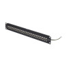 Panel De Parcheo Feed Through 1U 24 Puertos Gestion Cables | APLIUM