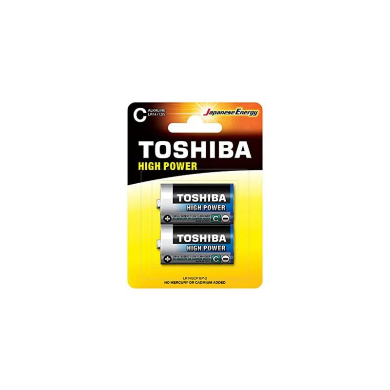 Pack de 2 Pilas C 2 Toshiba LR14/ 1.5V/ Alcalinas | APLIUM