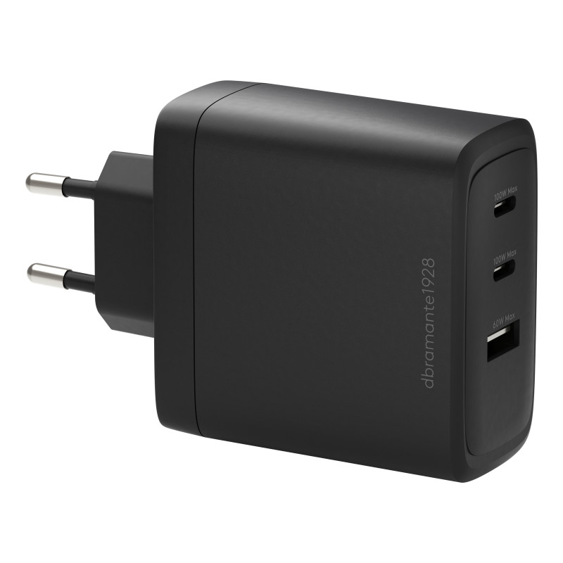 IT EU WPLUG 2xUSB C 100W+1xUSB A BLK