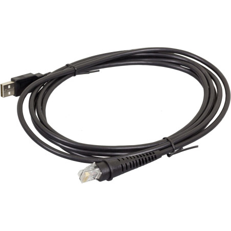 USB cable, type-A, straight