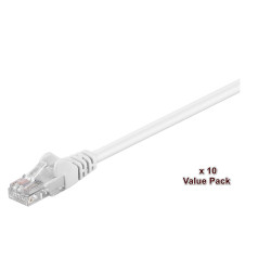 U/UTP CAT5e 10M White 10 Pack