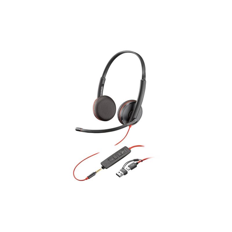 Poly Bw 3225 Usb-c Hs +3.5MMP +USB-C/A | APLIUM