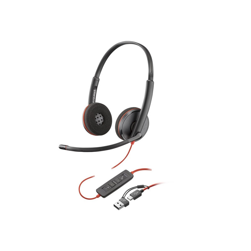 Poly Bw 3220 Usb-c Hs +USB-C/A (BULK) | APLIUM