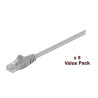 U/UTP CAT5e 15M Grey 5 Pack