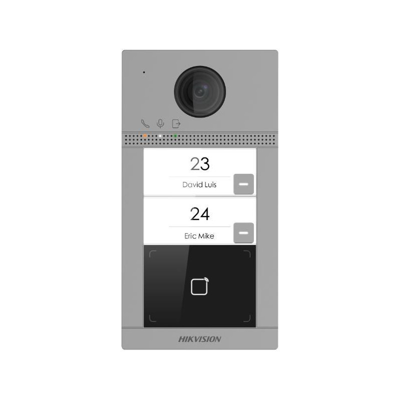 2 Buttons Metal Villa Door