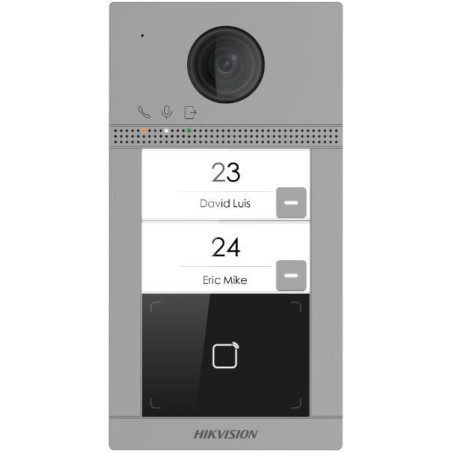 2 Buttons Metal Villa Door