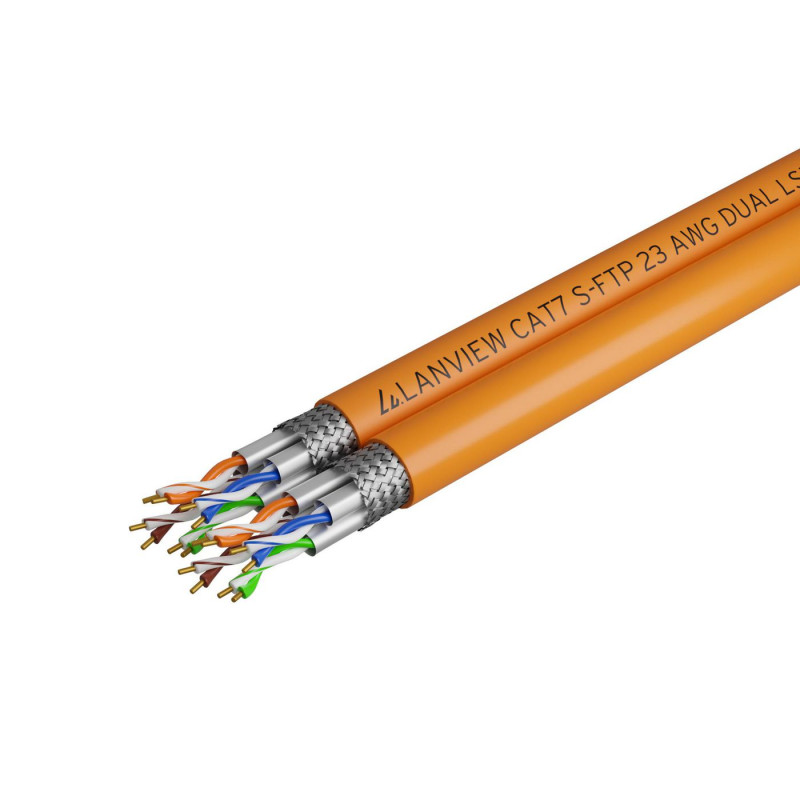 Cat7 S-FTP Network Cable Dual