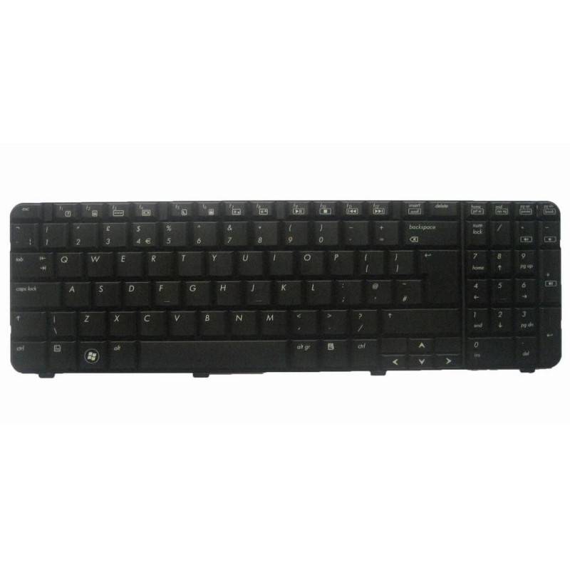 KEYBOARD ENG AR PRES HP BLACK