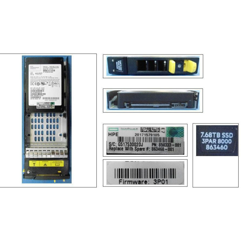 DRV 7.68TB SSD SAS SFF
